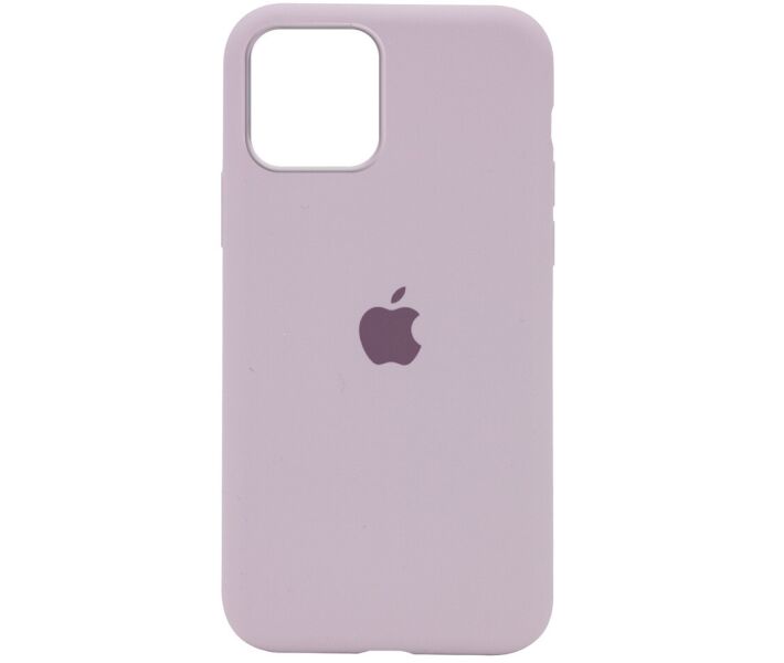 Silicone Case Full Protective (AA) для iPhone 12 Pro Max (6.7") (Lavender)-0